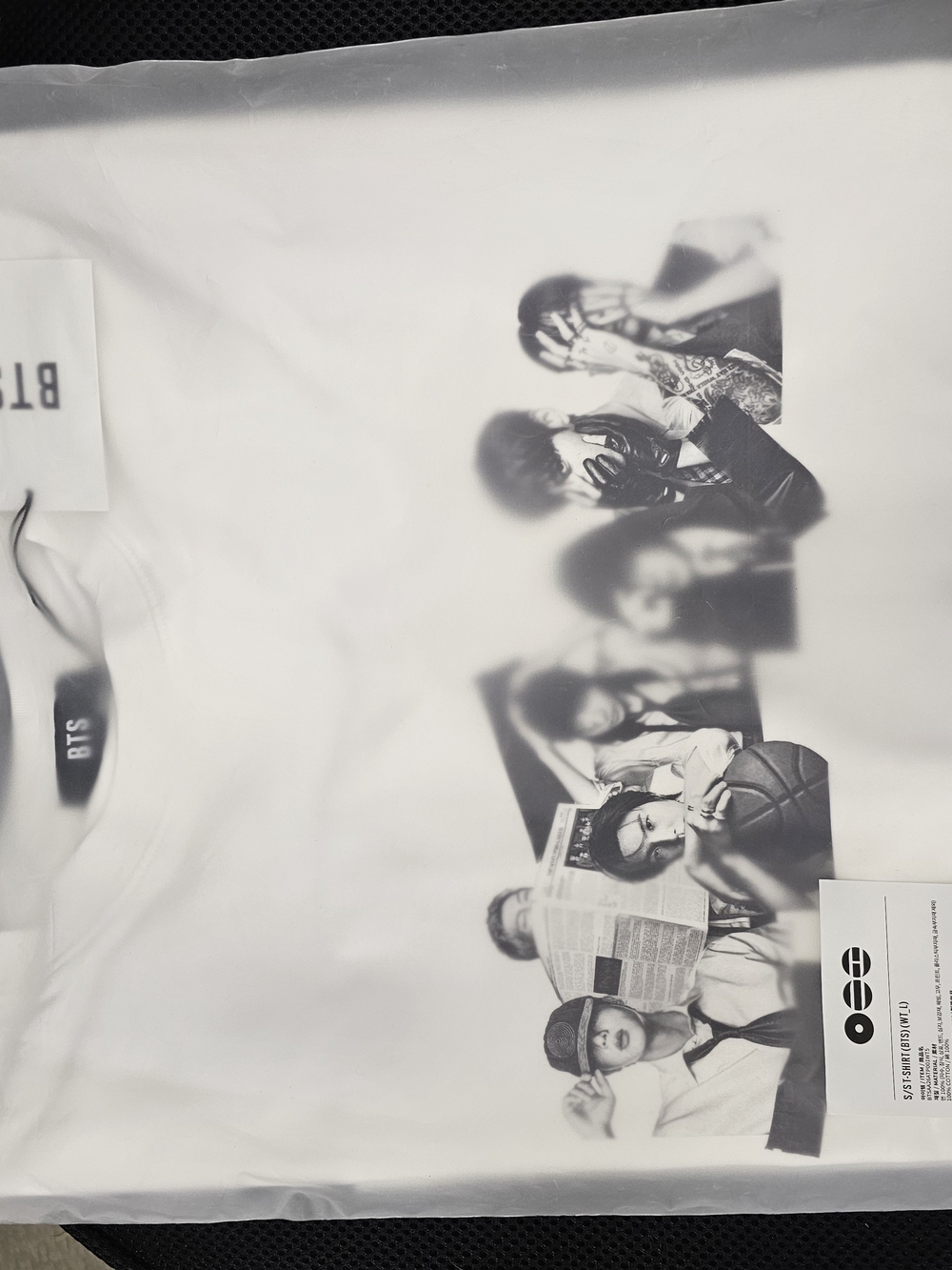 BTS White Tshirt